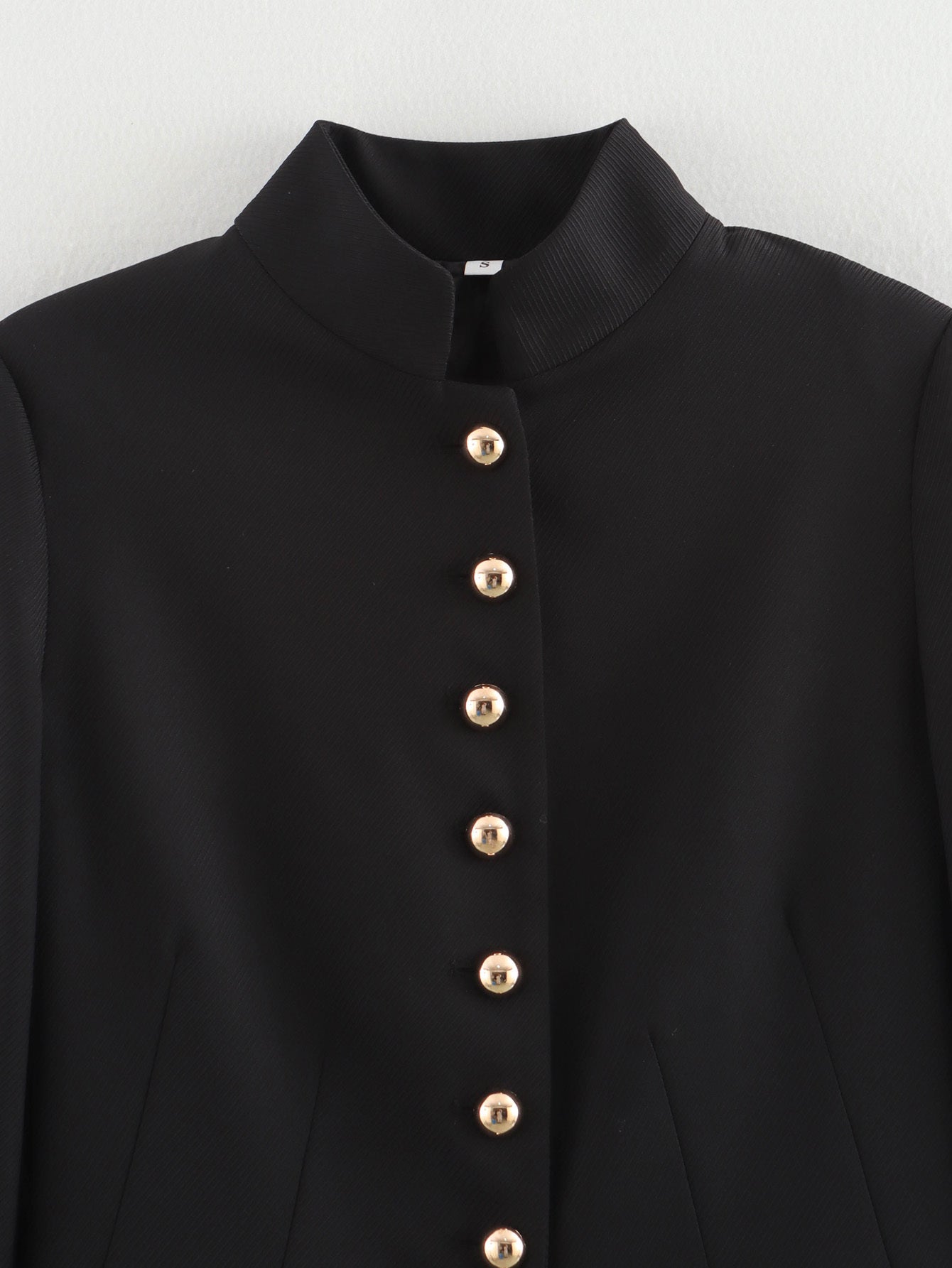 Women 2025 New stand-up collar Blazer Coat