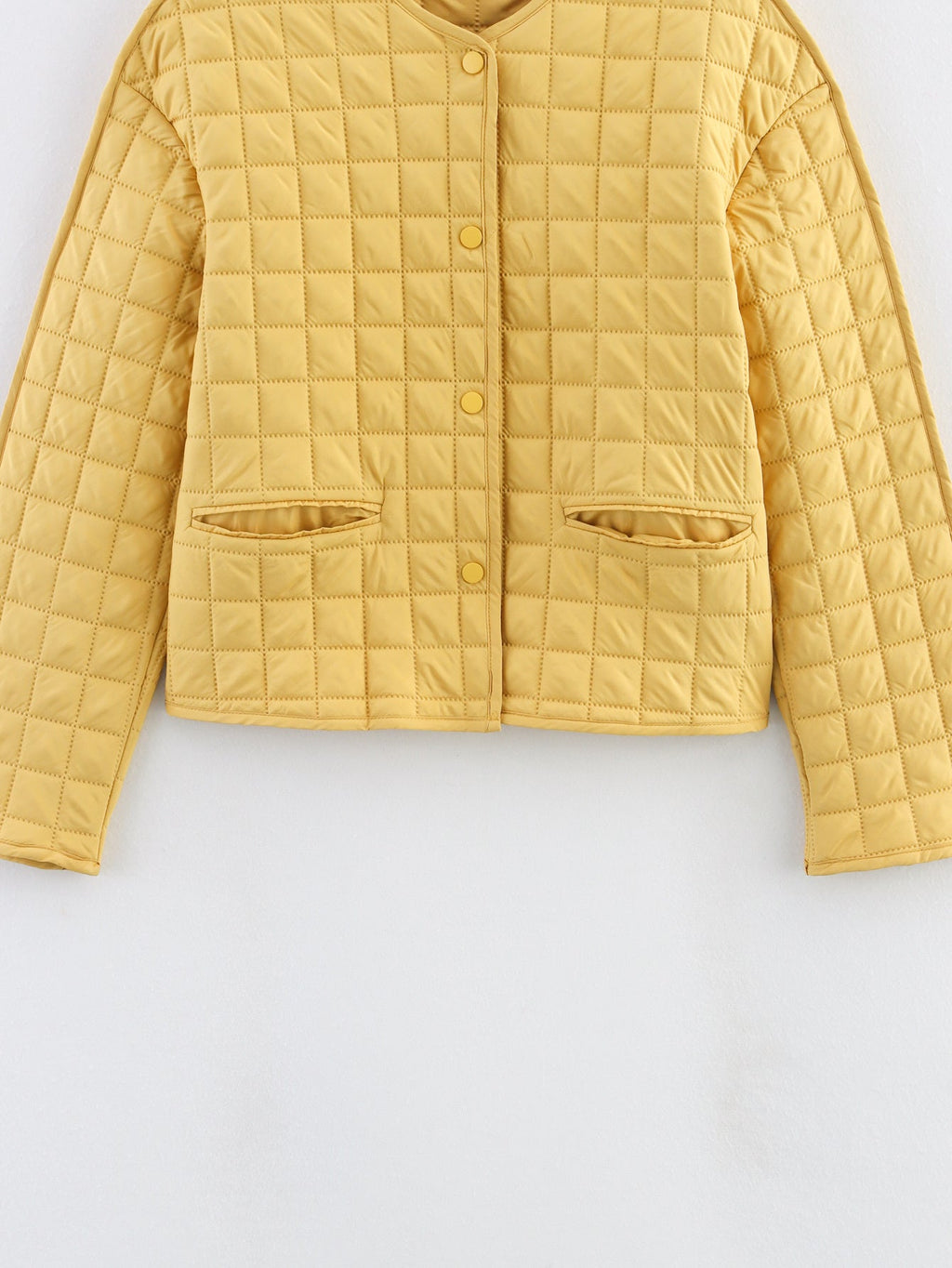 Women 2025 New Oversized plaid cotton coat