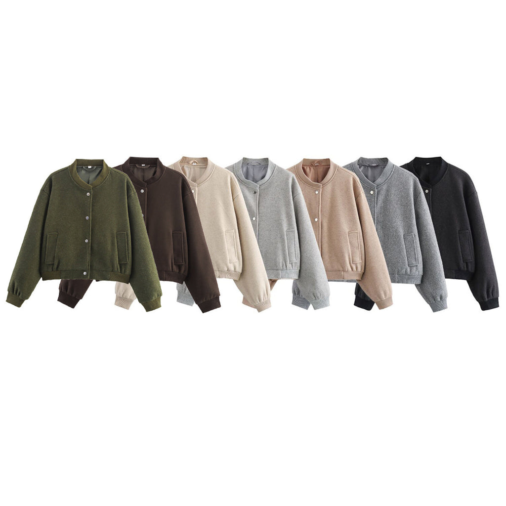 Women 2025 New Long-sleeved tweed jacket